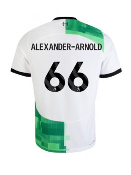 Moški Nogometna dresi replika Liverpool Alexander-Arnold #66 Gostujoči 2023-24 Kratek rokav